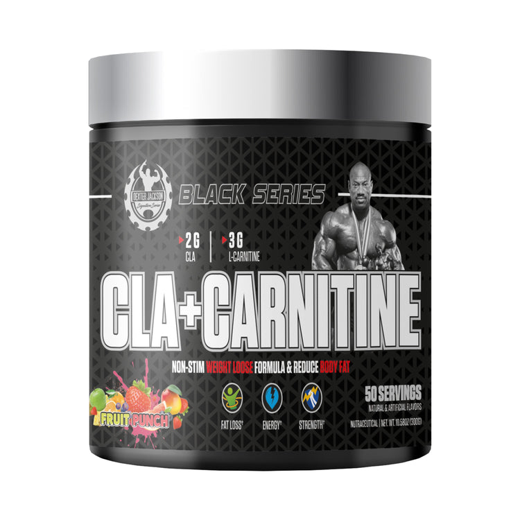 DEXTER JACKSON BLACK SERIES CLA+CARNITINE 50 SERVINGS