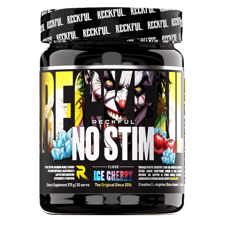 RECKFUL NO-STIM PRE-WORKOUT 30 SERVINGS