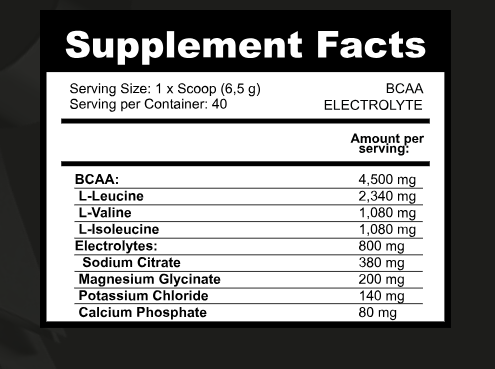 RECKFUL BCAA ELECTROLYTE 40 SERVING