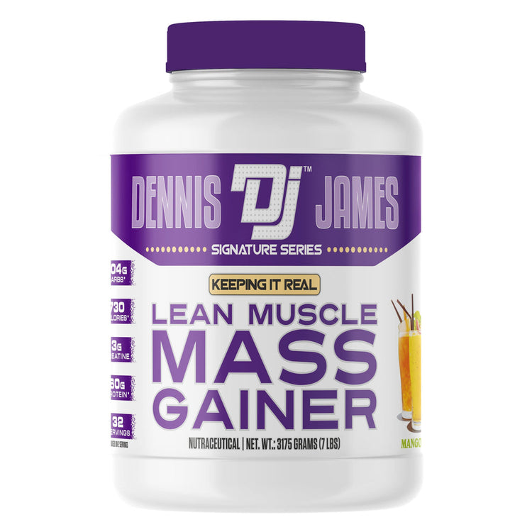 DENNIS JAMES LEAN MUSCLE MASS GAINER 7LBS