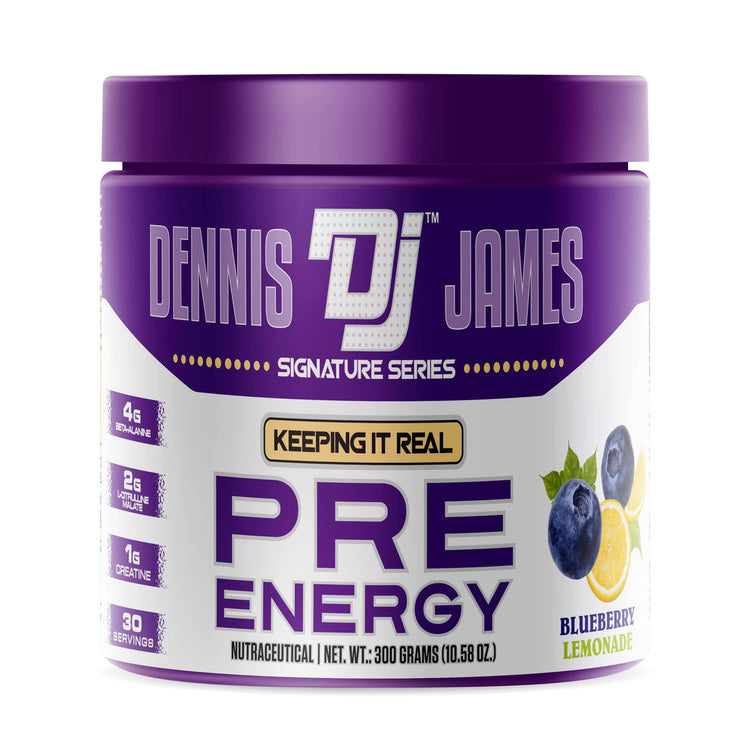 DENNIS JAMES PRE ENERGY PREMIUM PRE-WORKOUT 30 SERVINGS