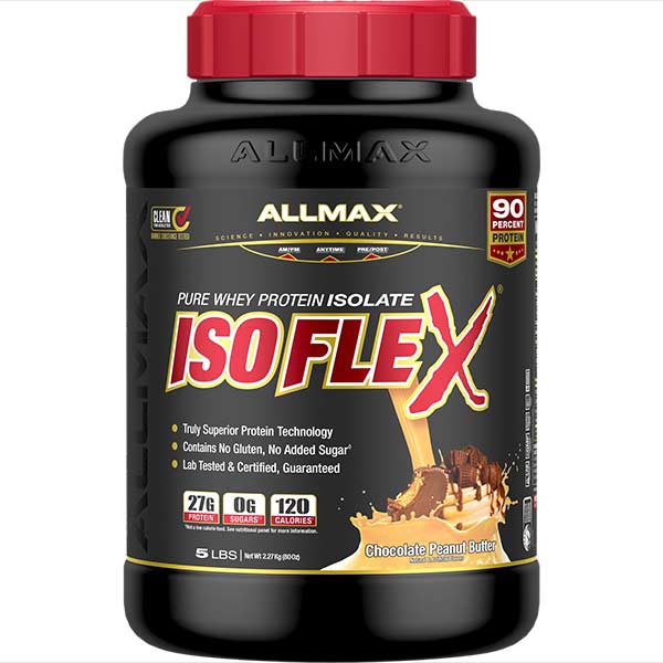 ALLMAX ISO FLEX 5LBS WHEY PROTEIN ISOLATE