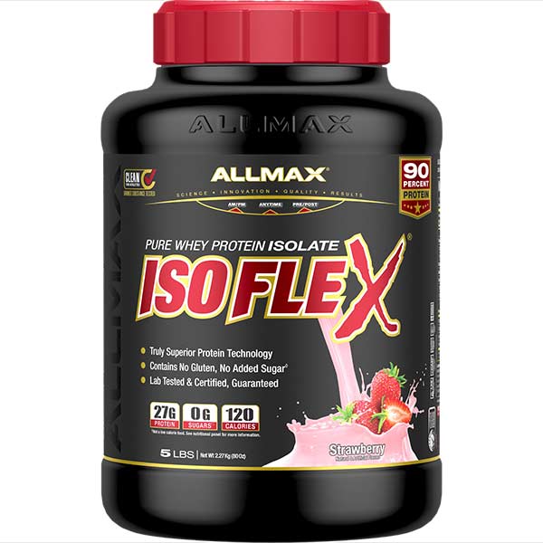ALLMAX ISO FLEX 5LBS WHEY PROTEIN ISOLATE