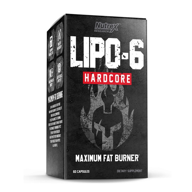 NUTREX LIPO6 HARDCORE 60 CAPSULES