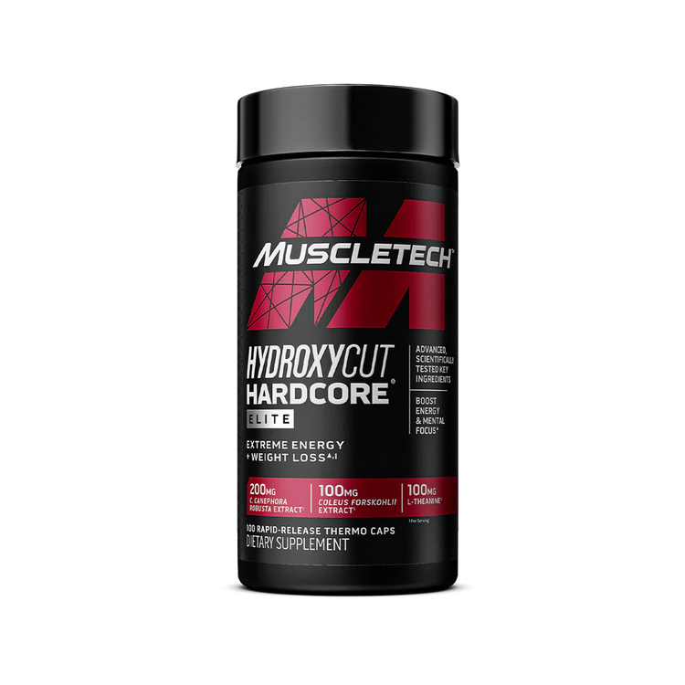 MUSCLETECH HYDROXYCUT HARDCORE ELITE 100 CAPSULES