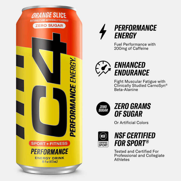 CELLUCOR C4 ORIGINAL RTD DRINK 16OZ 12/PACK
