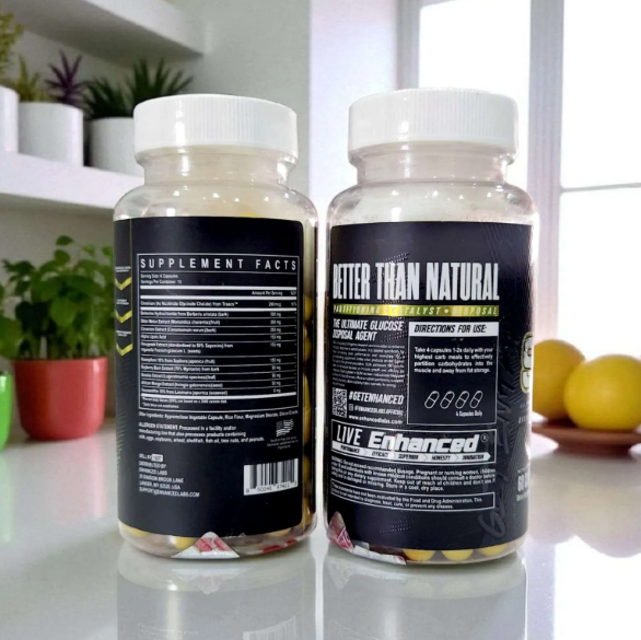Enhanced Slin 60 Capsules Carb Into Muscle
